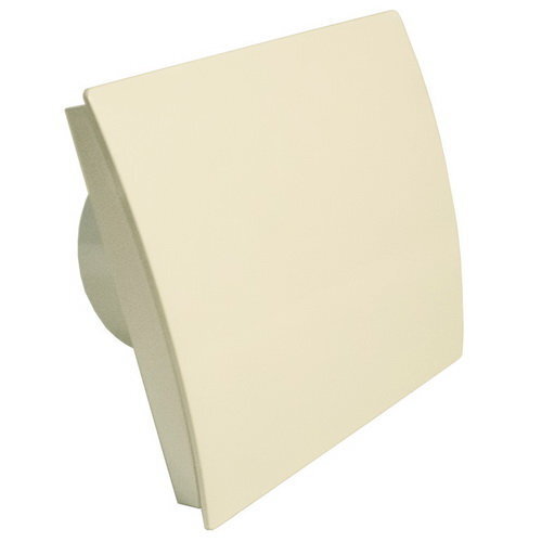 Вентилятор накладной MMotors JSC MMP-01 100/105 куб/ч ТH (Таймер, Датчик влажности) Овал/пластик Слоновая кость